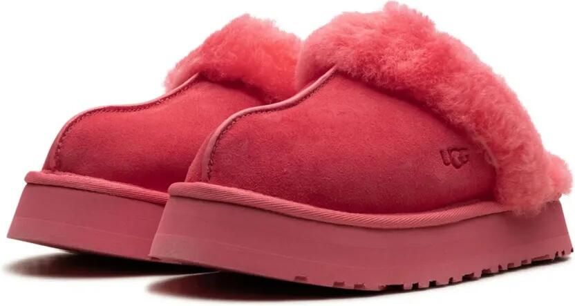 UGG Disquette slippers met plateauzool Roze - Foto 4