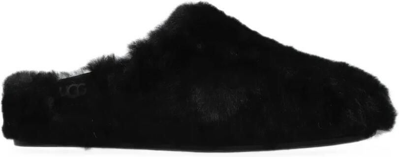 UGG Elea fluffed slippers Zwart