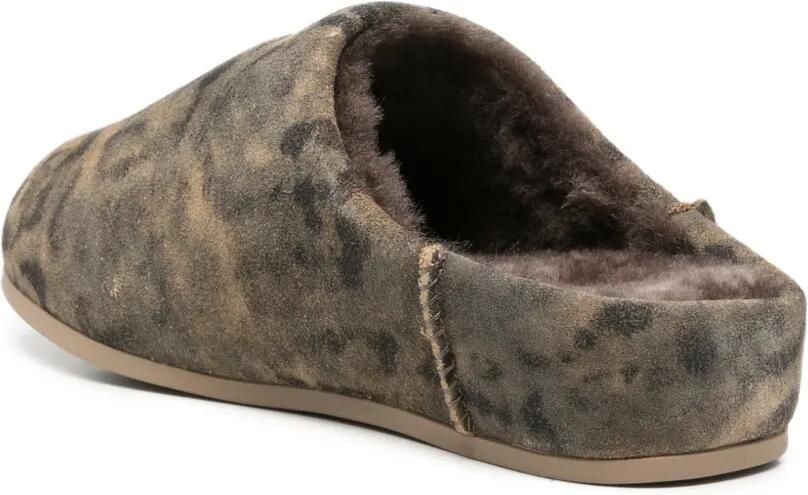 UGG Elea Spotted leren slippers Groen - Foto 2