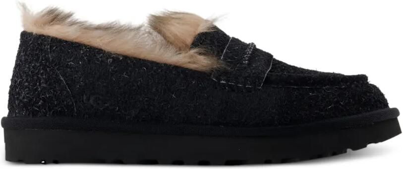 UGG Ellis loafers met afwerking van bont Zwart