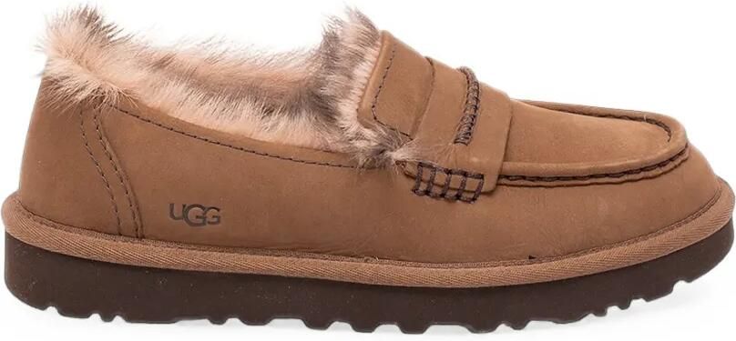 UGG Ellis loafers met lammy afwerking Bruin