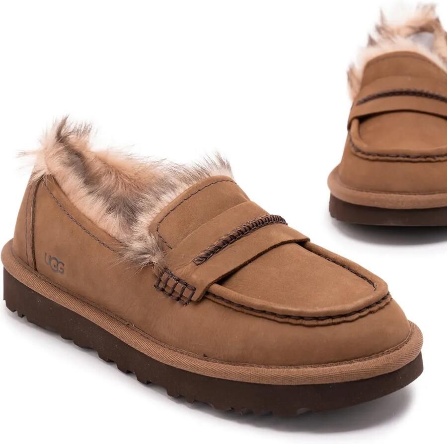 UGG Ellis loafers met lammy afwerking Bruin - Foto 2