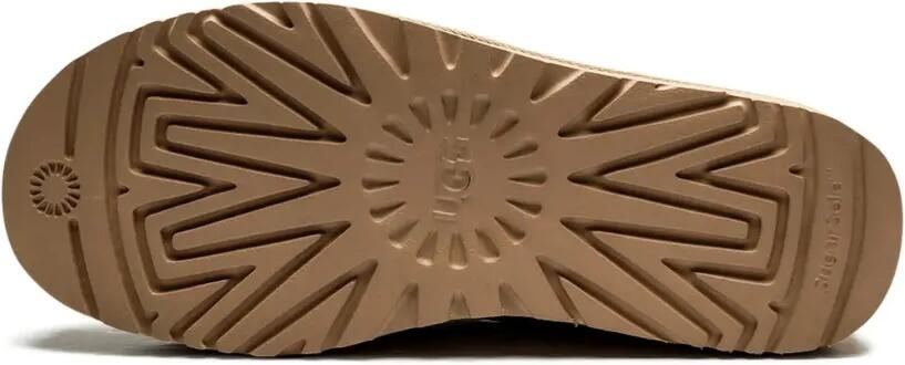 UGG Enkellaarzen met plateauzool Beige - Foto 4