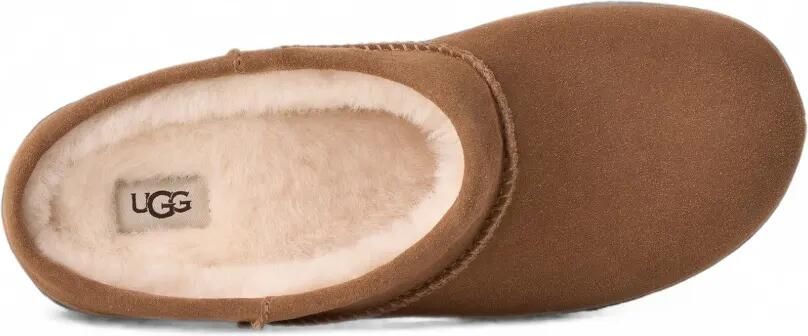 UGG Enwrap suède klompen Bruin - Foto 4