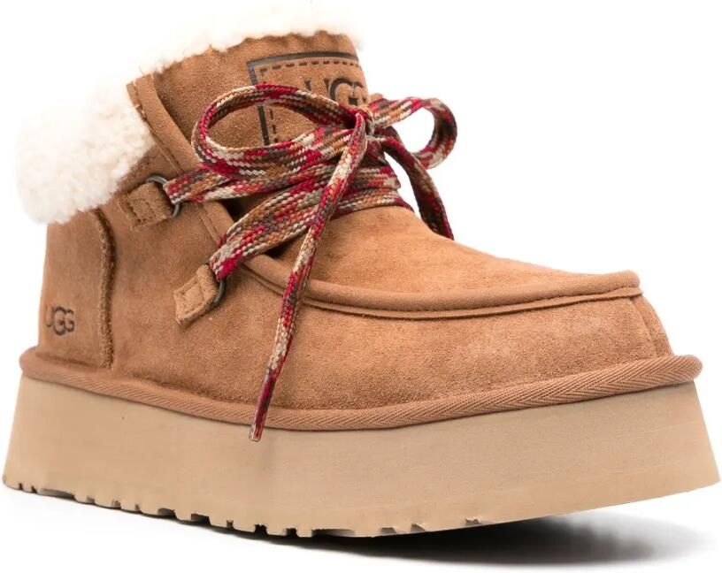 UGG Funkarra Cabin laarzen met lammy detail Bruin - Foto 2