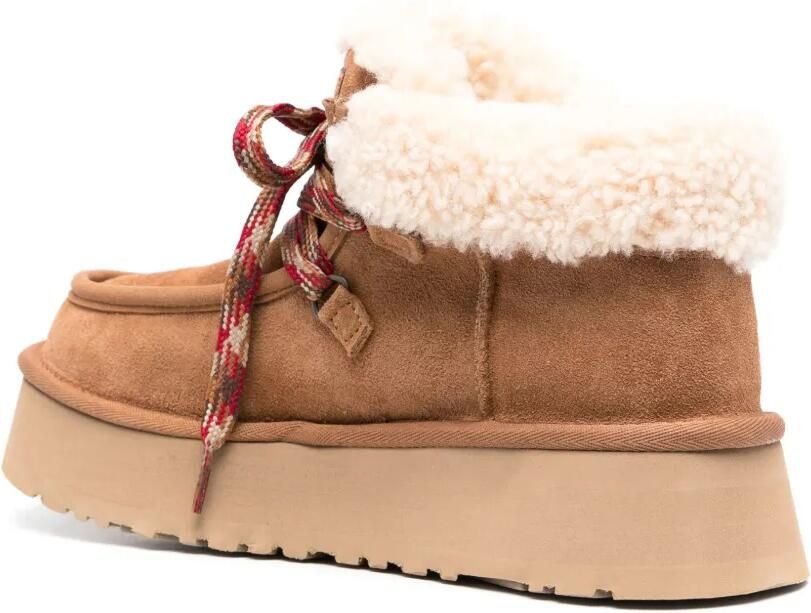 UGG Funkarra Cabin laarzen met lammy detail Bruin - Foto 3
