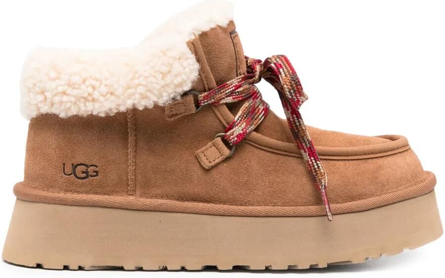 UGG Funkarra Cabin laarzen met lammy detail Bruin