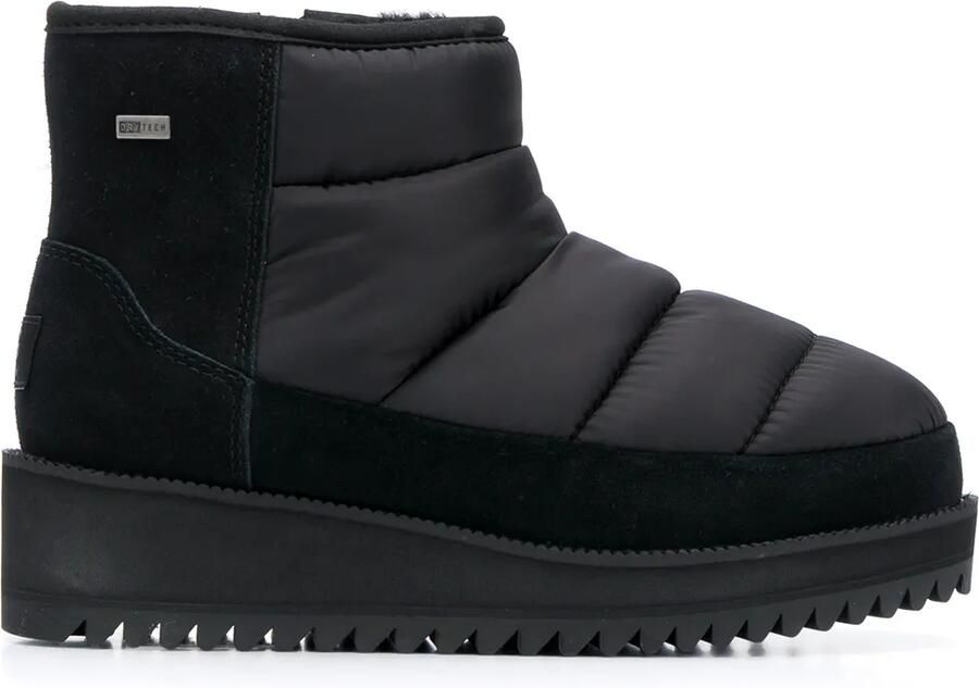 UGG Gevoerde enkellaarzen Zwart
