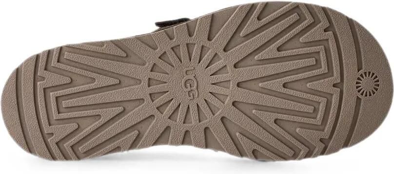 UGG GoldenGaze platte slingback sandalen met klittenband Bruin - Foto 4