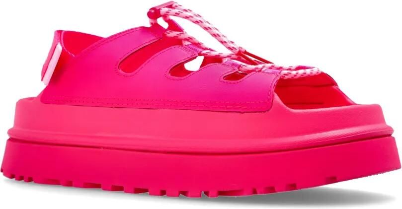 UGG GoldenGlow muiltjes met plateauzool Roze - Foto 5
