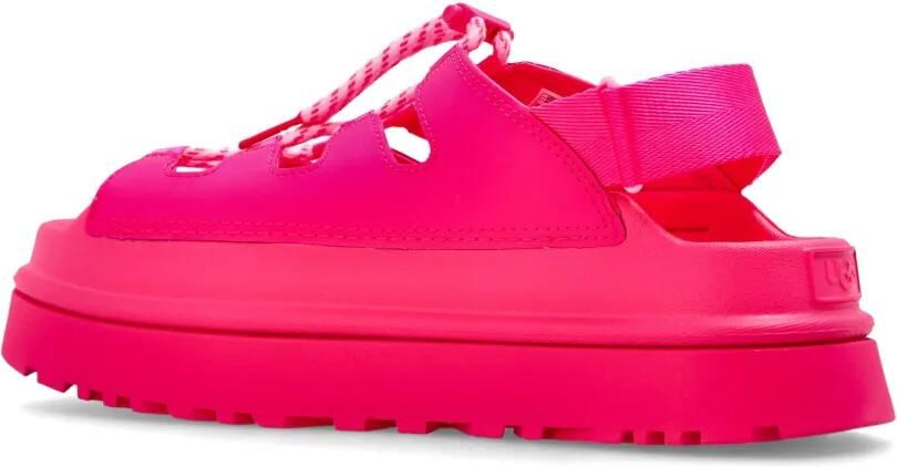 UGG GoldenGlow muiltjes met plateauzool Roze - Foto 4