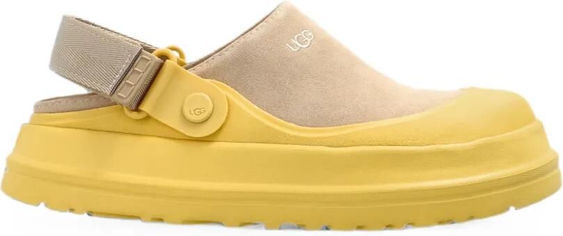 UGG Goldenglow suède klompen Beige