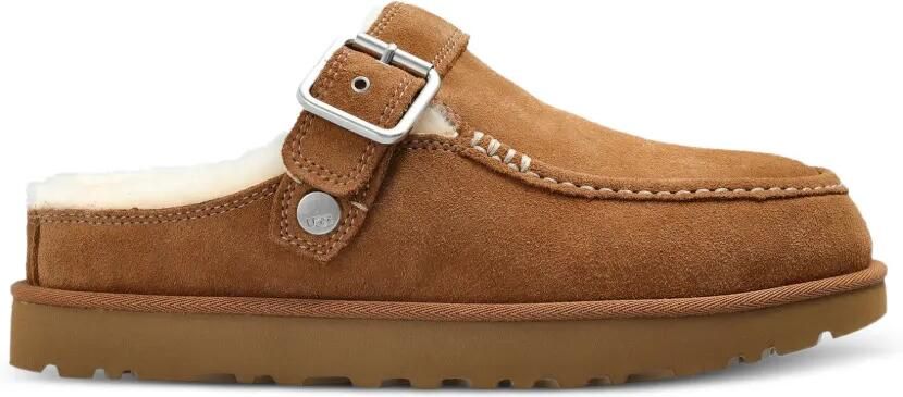 UGG Goldenstar Evelina Clog suède slippers Bruin