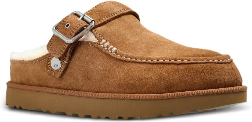 UGG Goldenstar Evelina Clog suède slippers Bruin - Foto 5