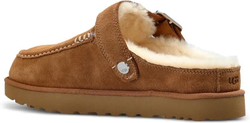 UGG Goldenstar Evelina Clog suède slippers Bruin - Foto 3