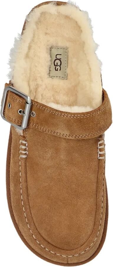 UGG Goldenstar Evelina Clog suède slippers Bruin - Foto 4