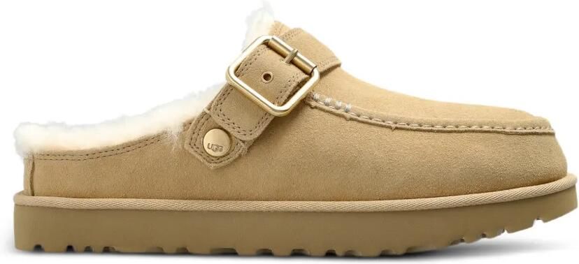 UGG Goldenstar Evelina slippers met gespsluiting Beige