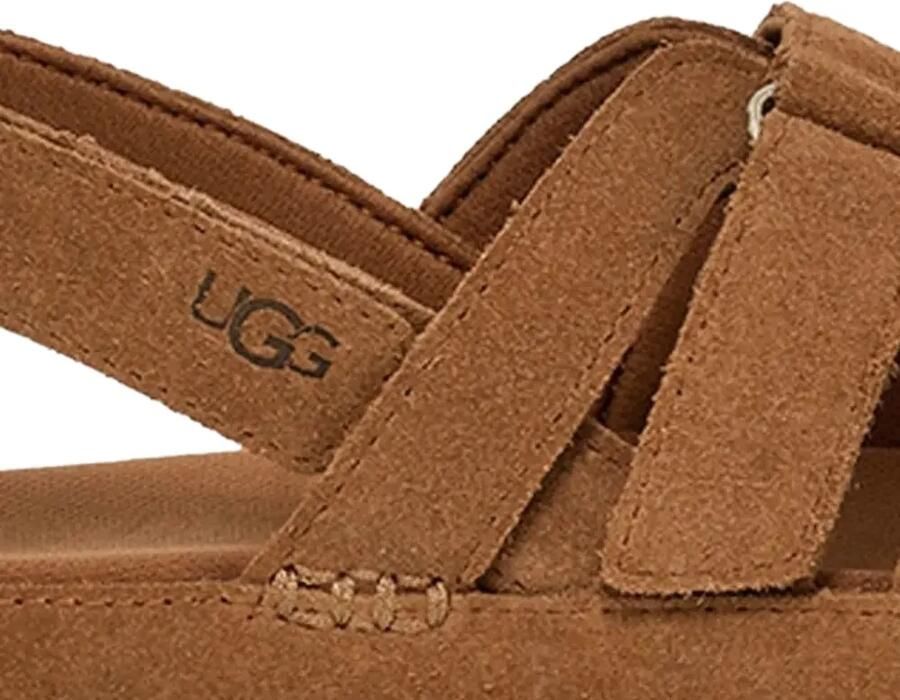 UGG Goldenstar Gleam suede sandals Bruin - Foto 2