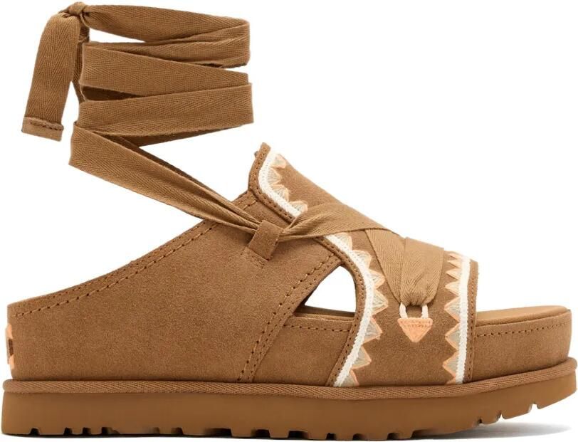 UGG Goldenstar Hi Artistitch sandalen Bruin