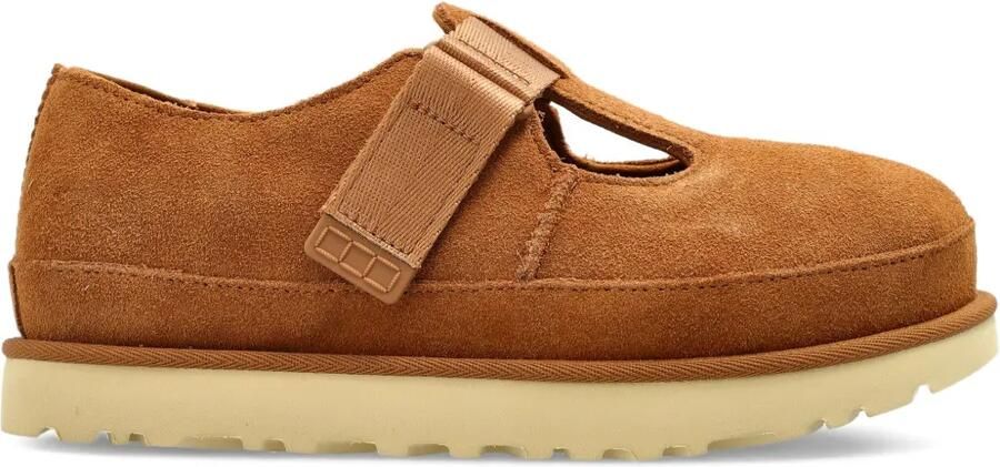 UGG Goldenstar Mary Jane loafers met bandje Bruin