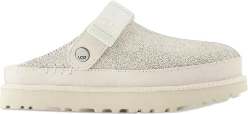 UGG Goldenstar muiltjes met gebarsten effect Beige
