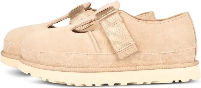 UGG Goldenstar suède ballerina's Beige