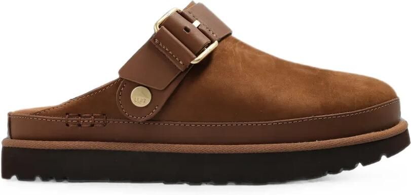 UGG Goldenstar Villa muiltjes met gespdetail Bruin