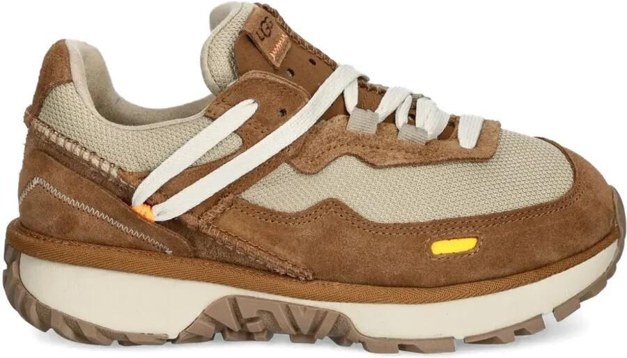 UGG Hardloopschoenen met suède vlakken Bruin