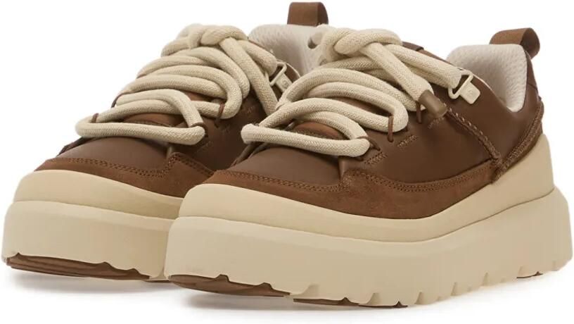 UGG Heritage leren sneakers met vlakken Bruin - Foto 3