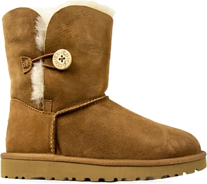 UGG Kids Bailey Button "Chestnut" laarzen Bruin
