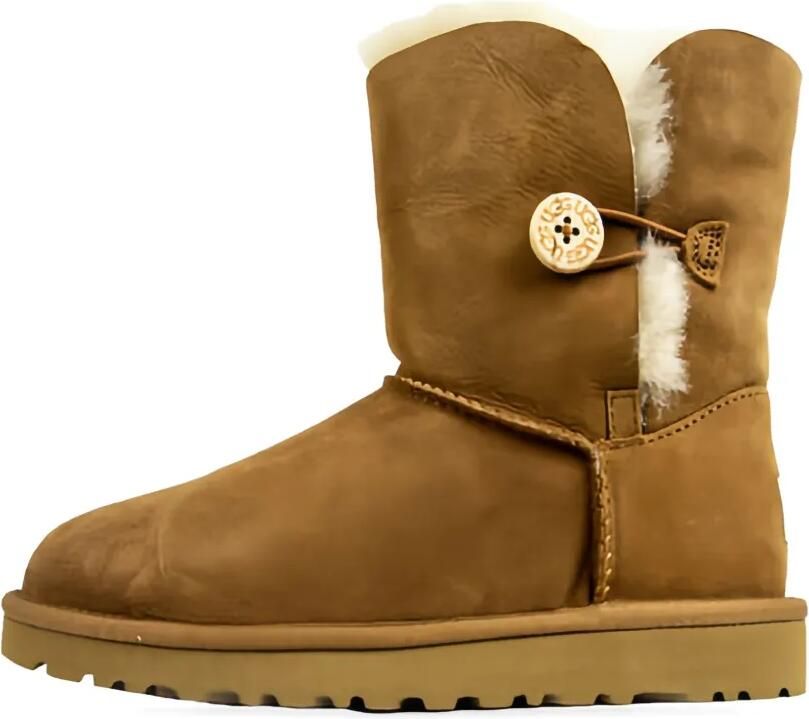 UGG Kids Bailey Button "Chestnut" laarzen Bruin - Foto 2
