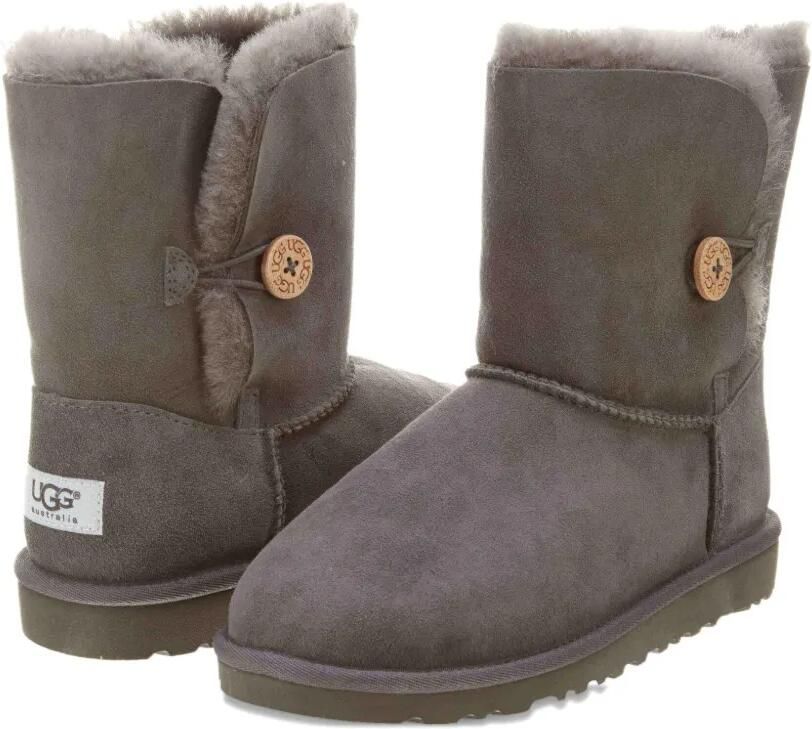 UGG Kids Bailey Button "Grey" laarzen Grijs