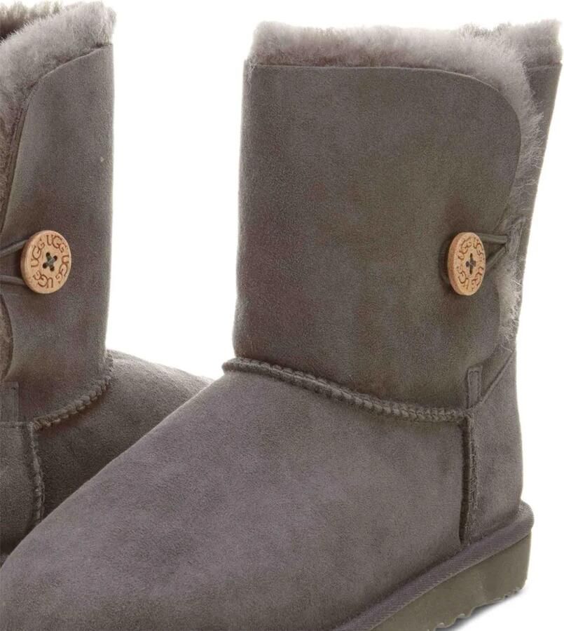UGG Kids Bailey Button "Grey" laarzen Grijs - Foto 2