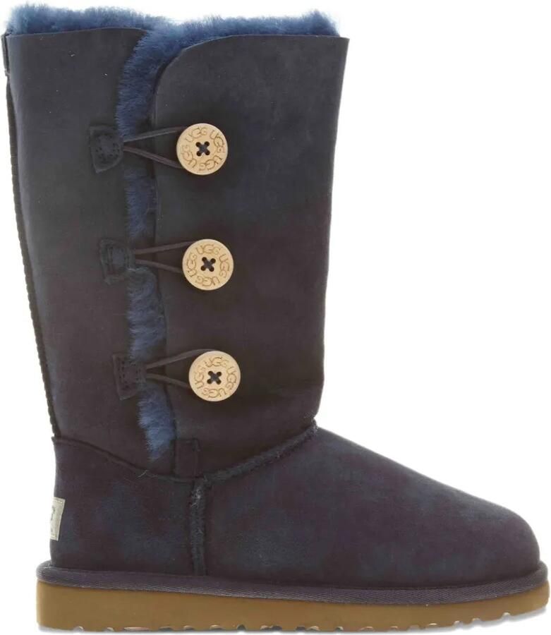 UGG Kids Bailey Button Triplet laarzen Blauw