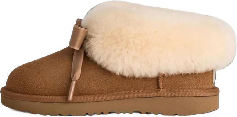 UGG Kids Bailey enkellaarzen met strikdetail Bruin