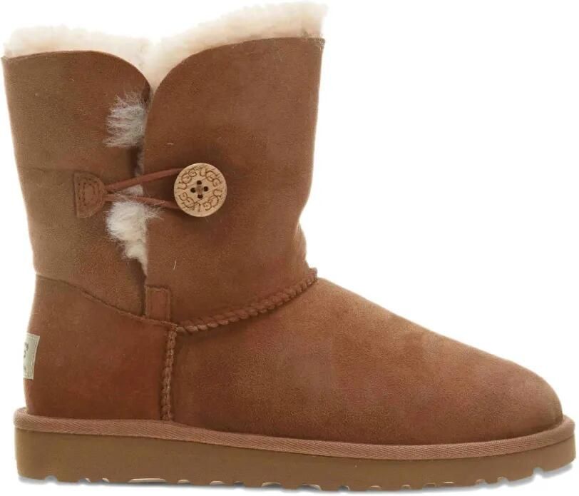 UGG Kids Bailey laarzen met knoopdetail Bruin