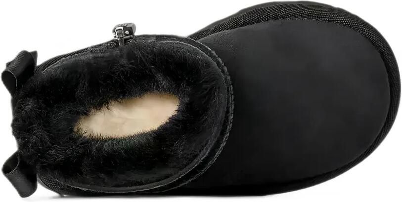 UGG Kids Enkellaarzen met strik-detail Zwart - Foto 4