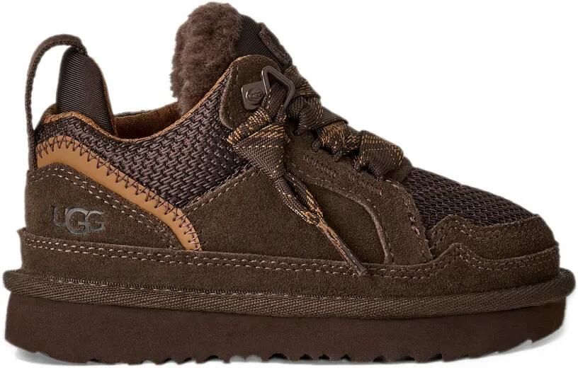 UGG Kids checked-lace low-top sneakers Bruin - Foto 2