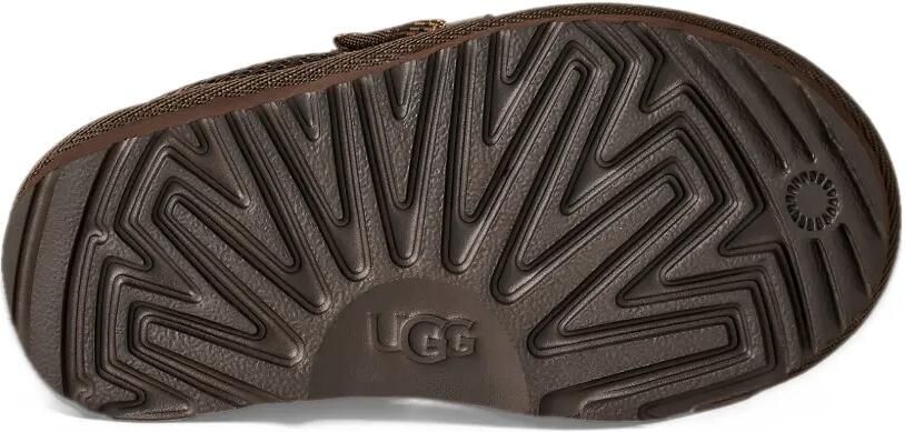 UGG Kids checked-lace low-top sneakers Bruin - Foto 5