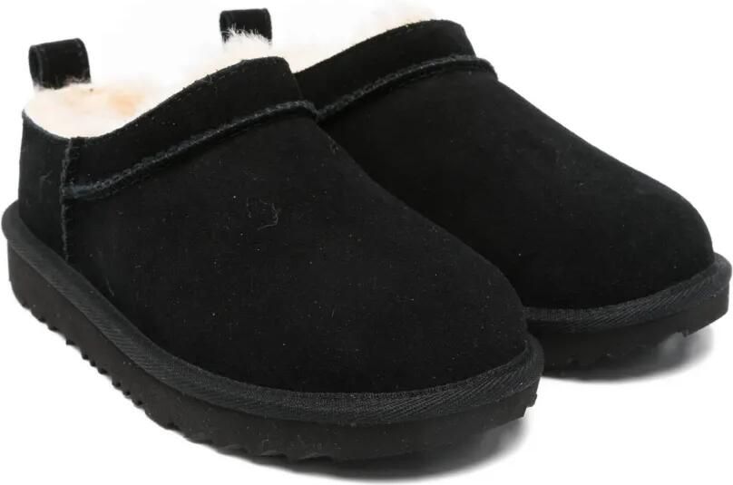 UGG Kids Classic Micro slip-on laarzen Zwart