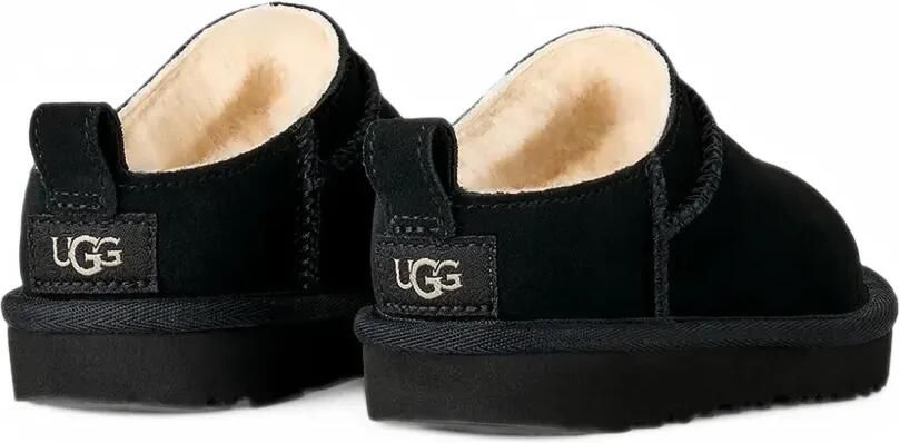 UGG Kids Classic Micro slippers Zwart - Foto 3