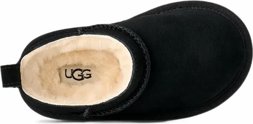 UGG Kids Classic Micro slippers Zwart - Foto 4