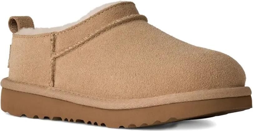 UGG Kids Classic Micro suède slippers Bruin