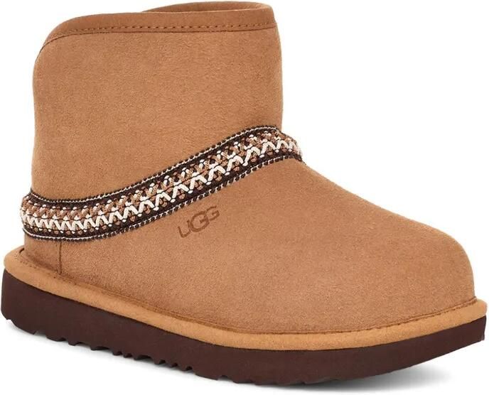UGG Kids Classic Mini Crescent laarzen Bruin