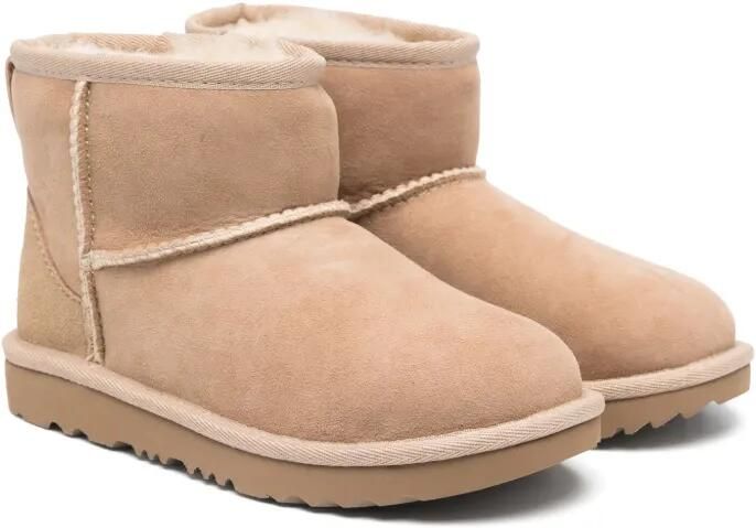 UGG Kids Classic Mini II enkellaarzen Beige