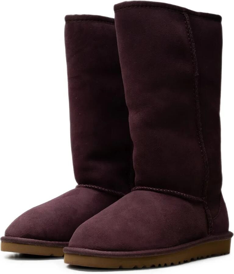 UGG Kids Classic Tall logo-patch boots Paars
