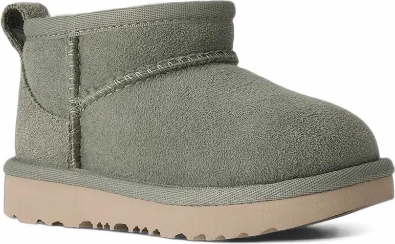 UGG Kids Classic Ultra Mini ankle boots Groen