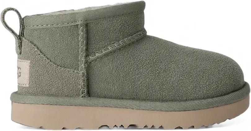 UGG Kids Classic Ultra Mini ankle boots Groen - Foto 2