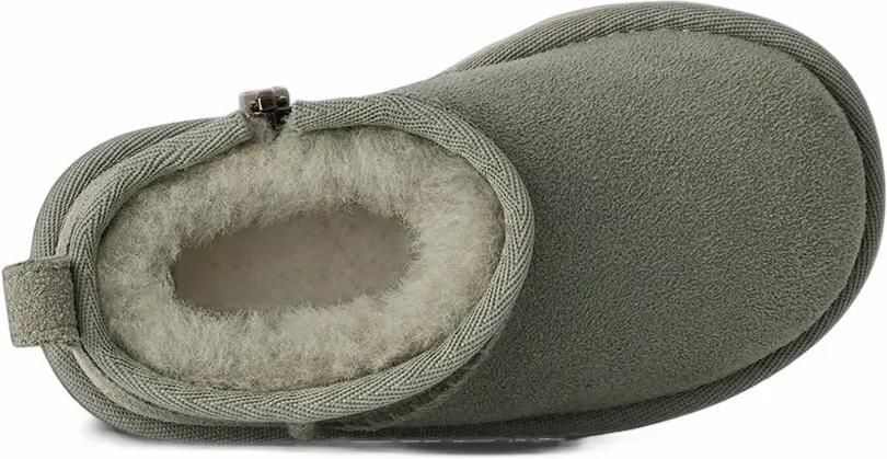 UGG Kids Classic Ultra Mini ankle boots Groen - Foto 3