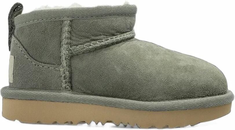 UGG Kids Classic Ultra Mini ankle boots Groen - Foto 3